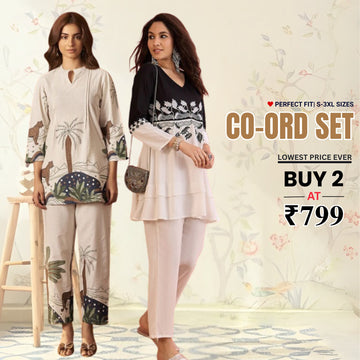 Women’s Co-ord Sets Pack of 2 – Latest Fashion Co-ord Sets on Sale Today | COS-06