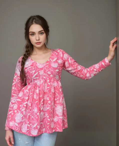 3 Floral Kurtis in one perfect combo |  soft, classic, and effortlessly stylish | SC-02