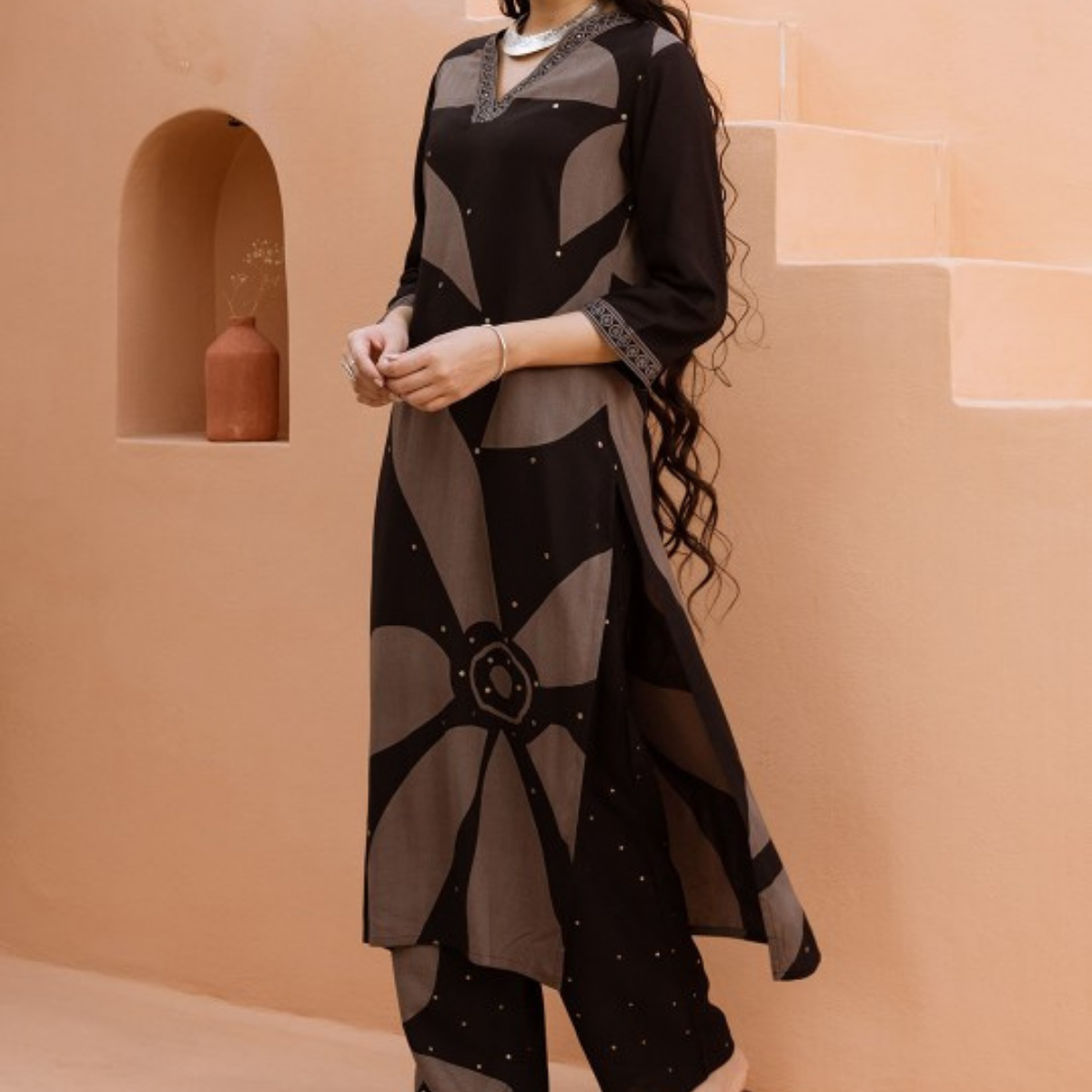Pack of 3 Kurti Palazzo sets|soft, breathable & ideal for all-day wear | KP-10