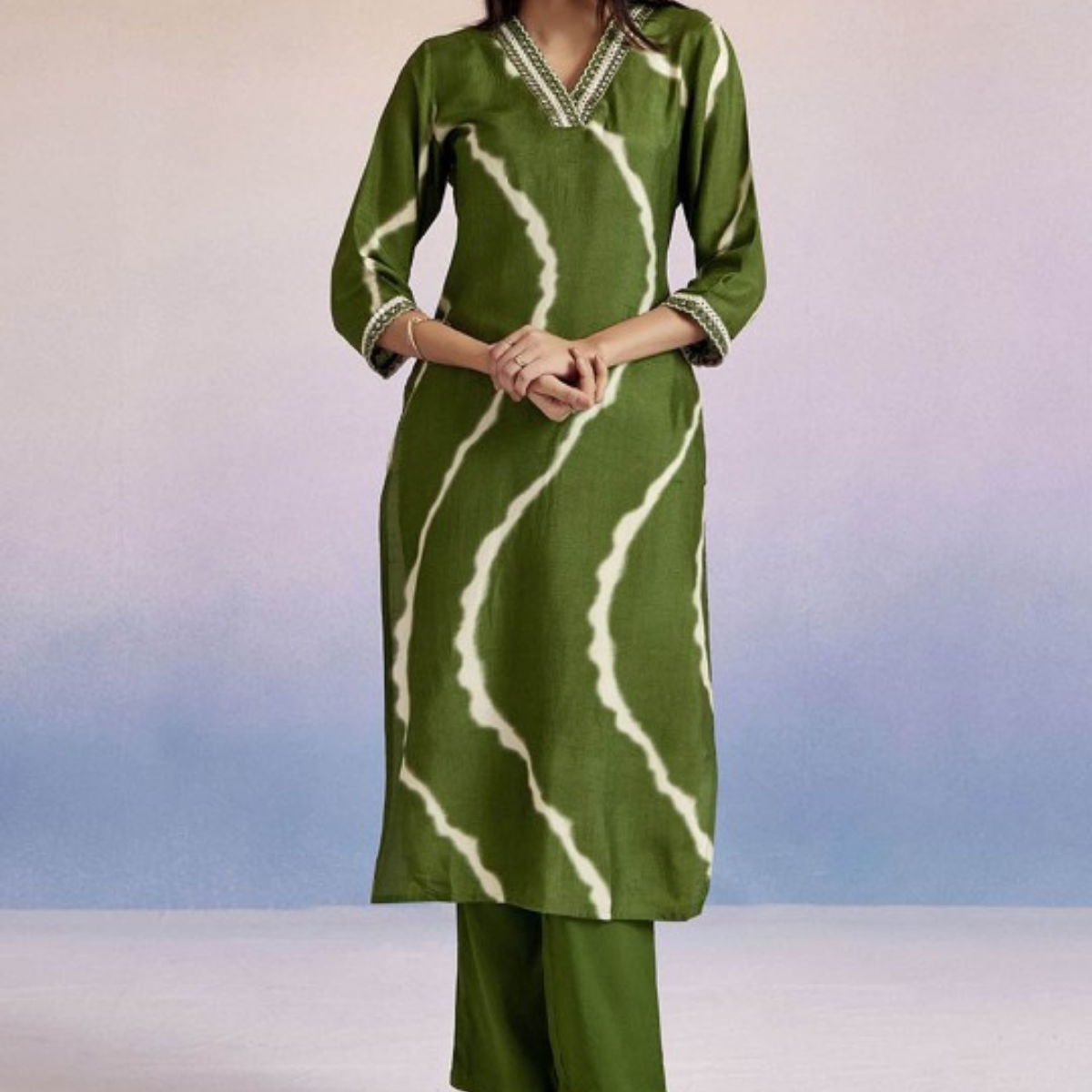 Pack of 3 Kurti Palazzo sets|soft, breathable & ideal for all-day wear | KP-08