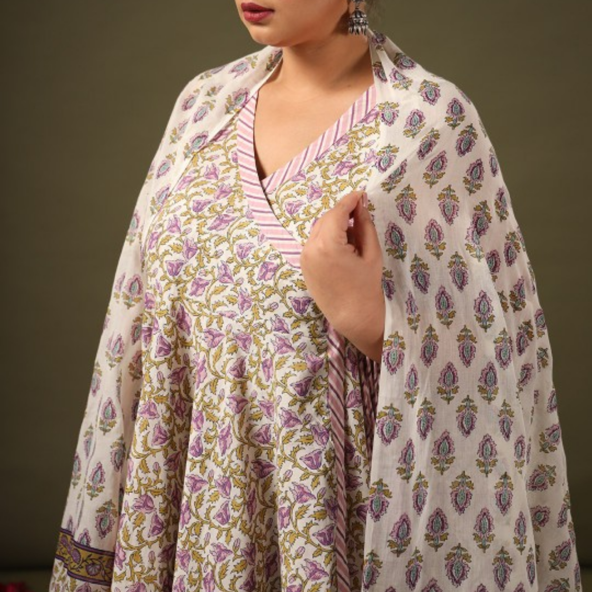 3-Piece Cotton Sharara Set with Dupatta for Women – Soft, Comfortable & Stylish Combo Pack | SD-08