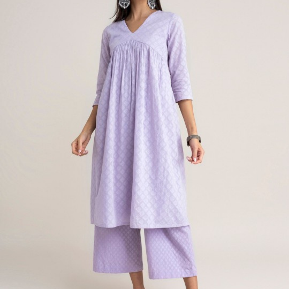 Pack of 3 Kurti Palazzo sets|soft, breathable & ideal for all-day wear | KP-12