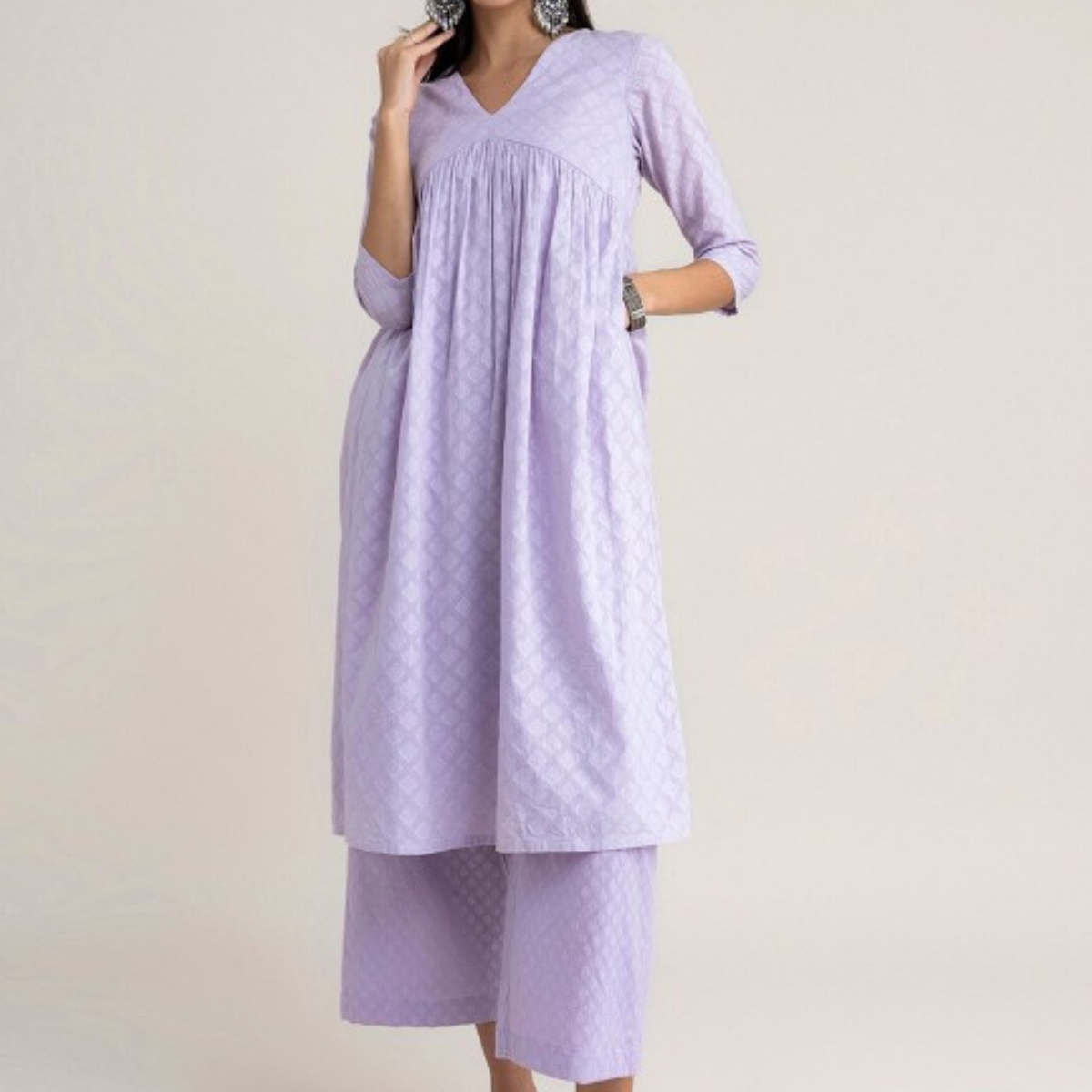 Pack of 3 Kurti Palazzo sets|soft, breathable & ideal for all-day wear | KP-16
