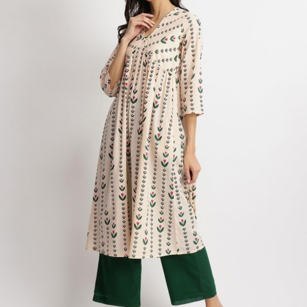 Pack of 3 Kurti Palazzo sets|soft, breathable & ideal for all-day wear | KP-15