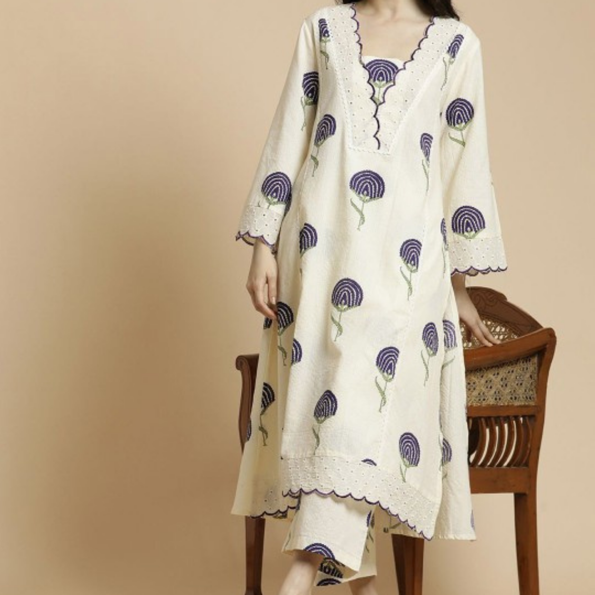 Pack of 3 Kurti Palazzo sets|soft, breathable & ideal for all-day wear | KP-13
