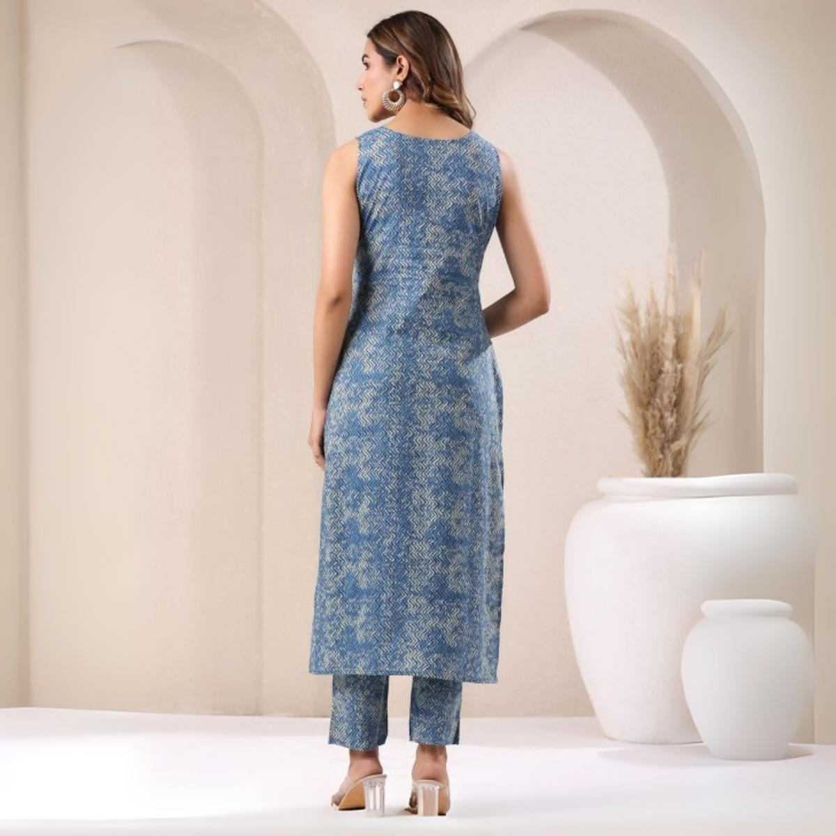Pack of 3 Kurti Palazzo sets|soft, breathable & ideal for all-day wear | KP-06