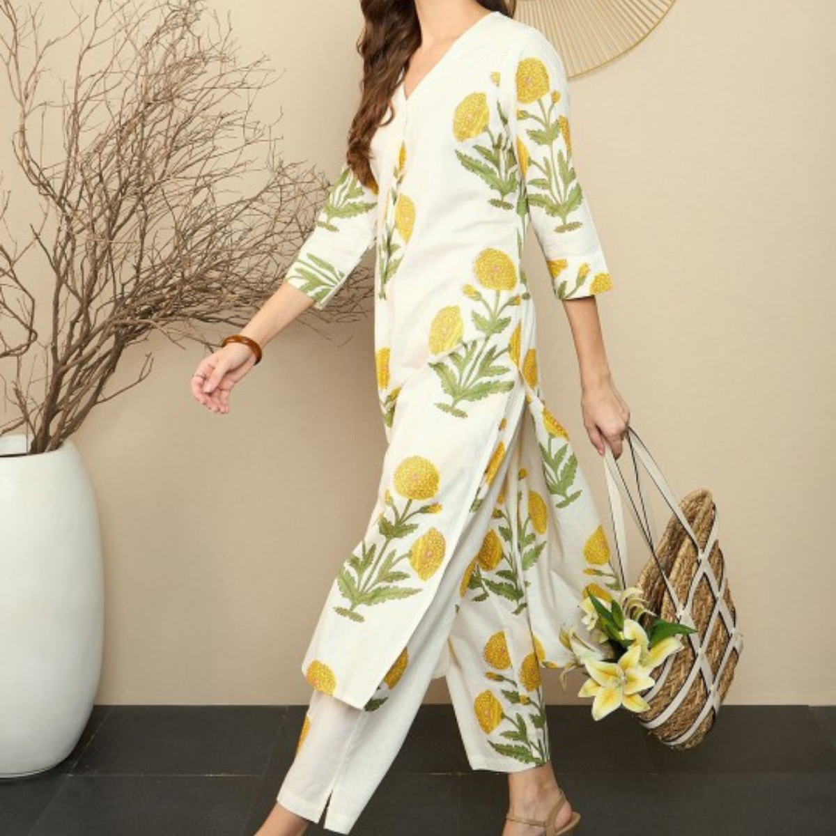 Pack of 3 Kurti Palazzo sets|soft, breathable & ideal for all-day wear | KP-13