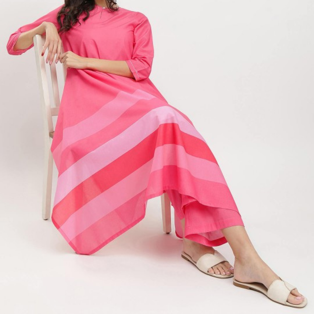 Pack of 3 Kurti Palazzo sets|soft, breathable & ideal for all-day wear | KP-14