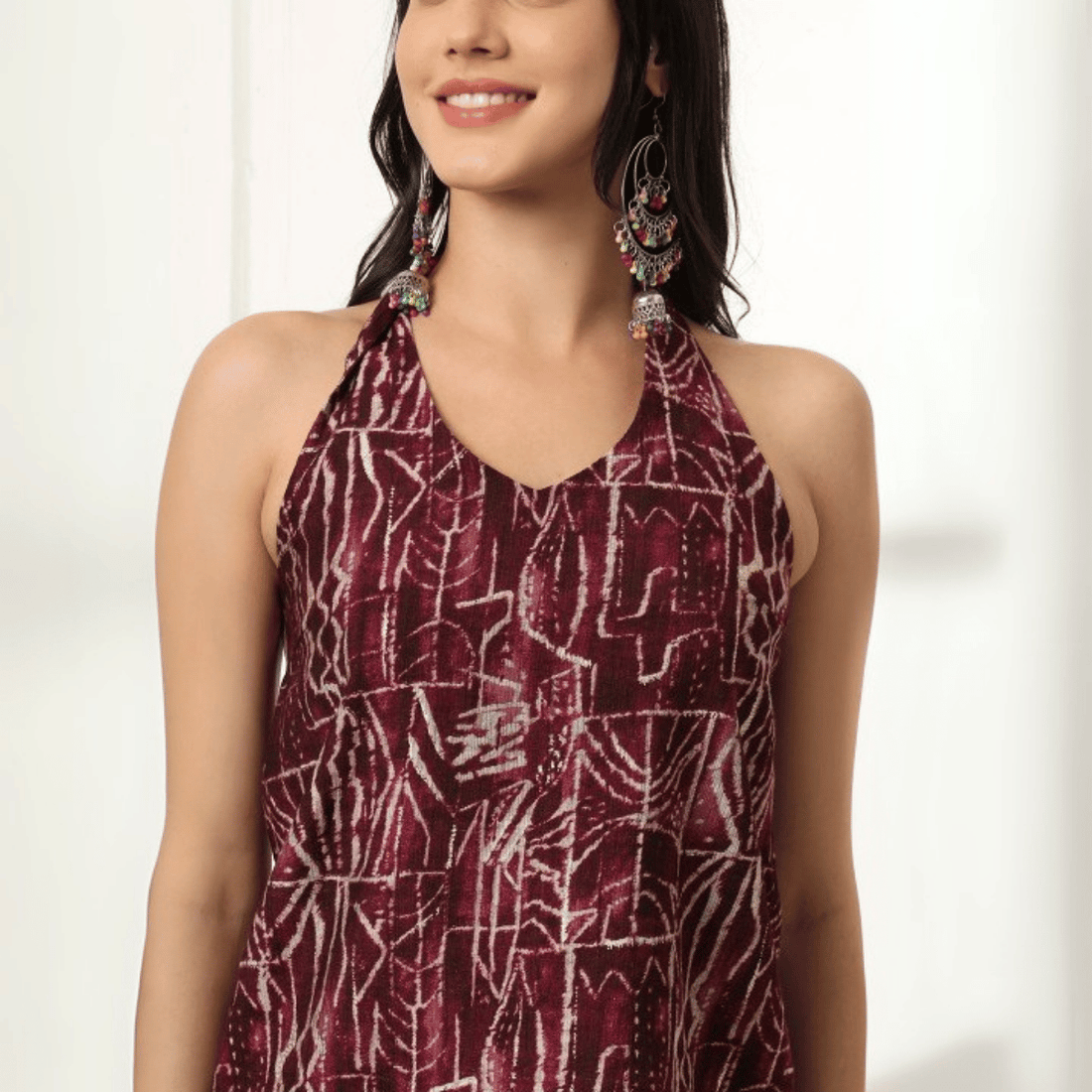 Pack of 3 | Stylish Halter Neck Kurtis for Women | Cotton Kurta Set | SKU: HSK-04