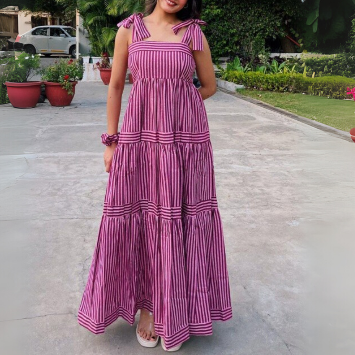 Women’s 3 Combo Maxi Dress Collection – Soft Wear Comfort & Style | MD-07
