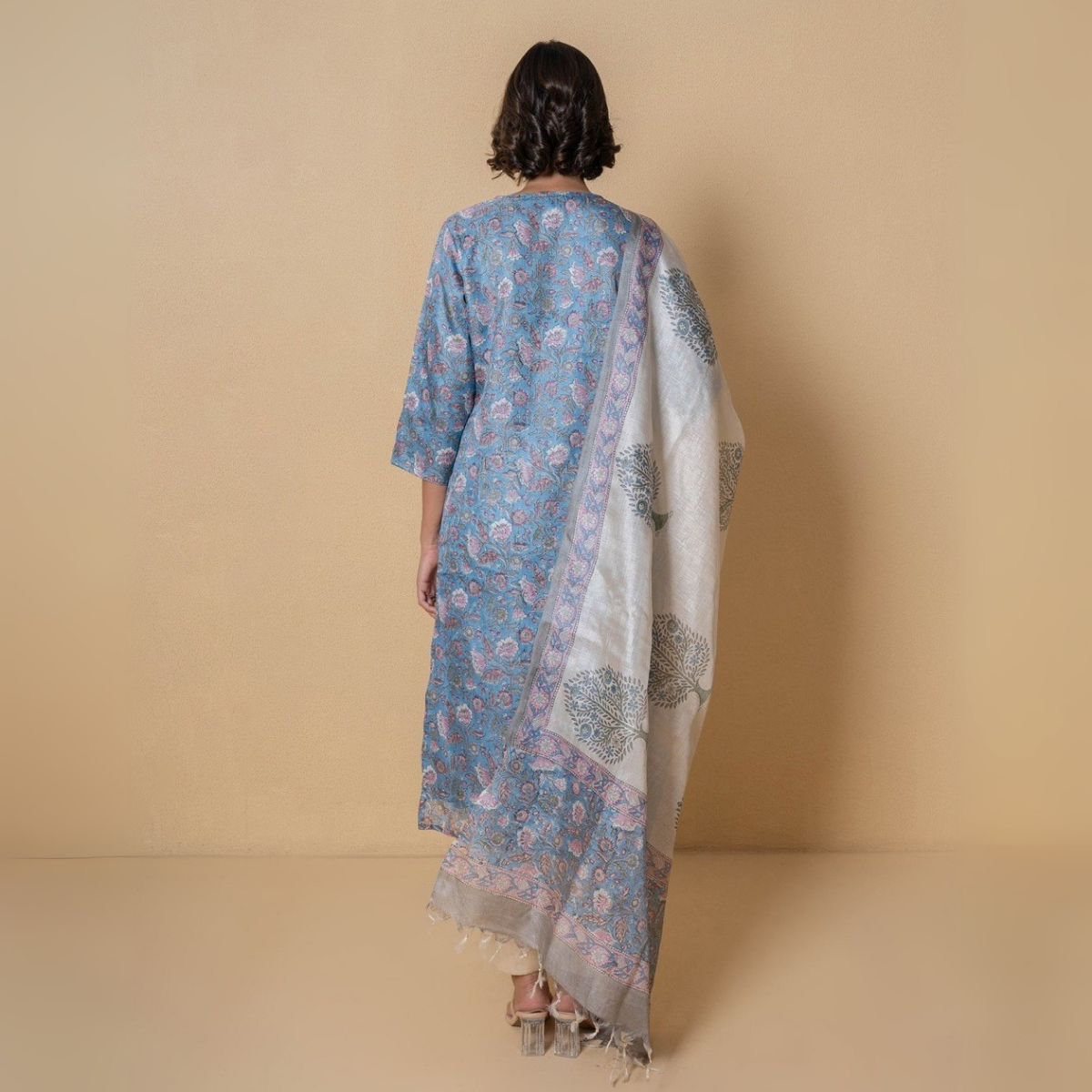 Designer Women’s 3 Piece Kurta Set for Casual & Festive Wear | FW-10