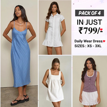4 Women’s Daily Wear Dress Collection Your Daily Style Solution | DD-03