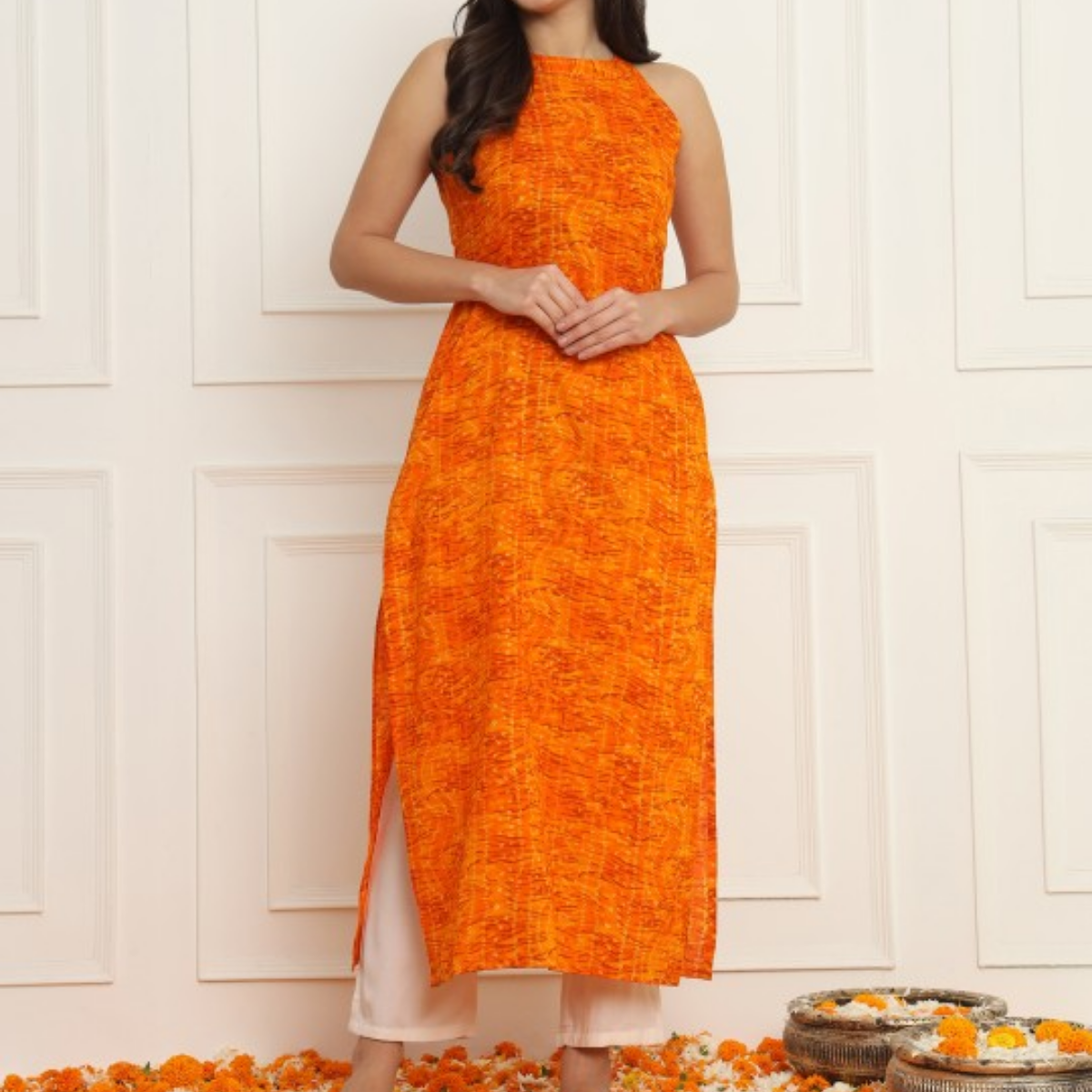 Pack of 3 Kurti Palazzo sets|soft, breathable & ideal for all-day wear | KP-06
