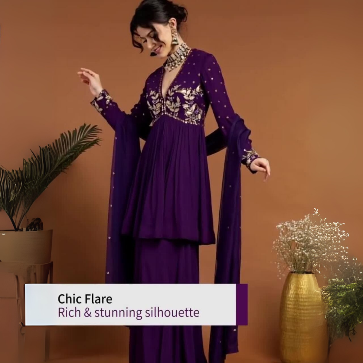 3-Piece Cotton Sharara Set with Dupatta for Women – Soft, Comfortable & Stylish Combo Pack | SD-13