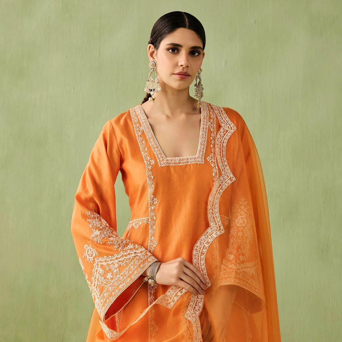 Designer Women’s 3 Piece Kurta Set for Casual & Festive Wear | FW-09