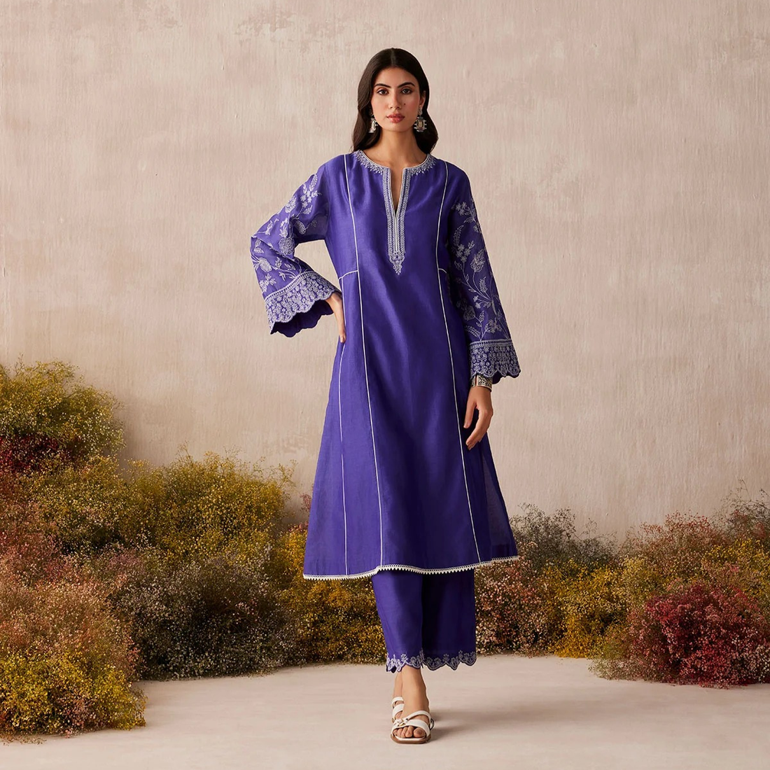 Designer Women’s 3 Piece Kurta Set for Casual & Festive Wear | FW-09