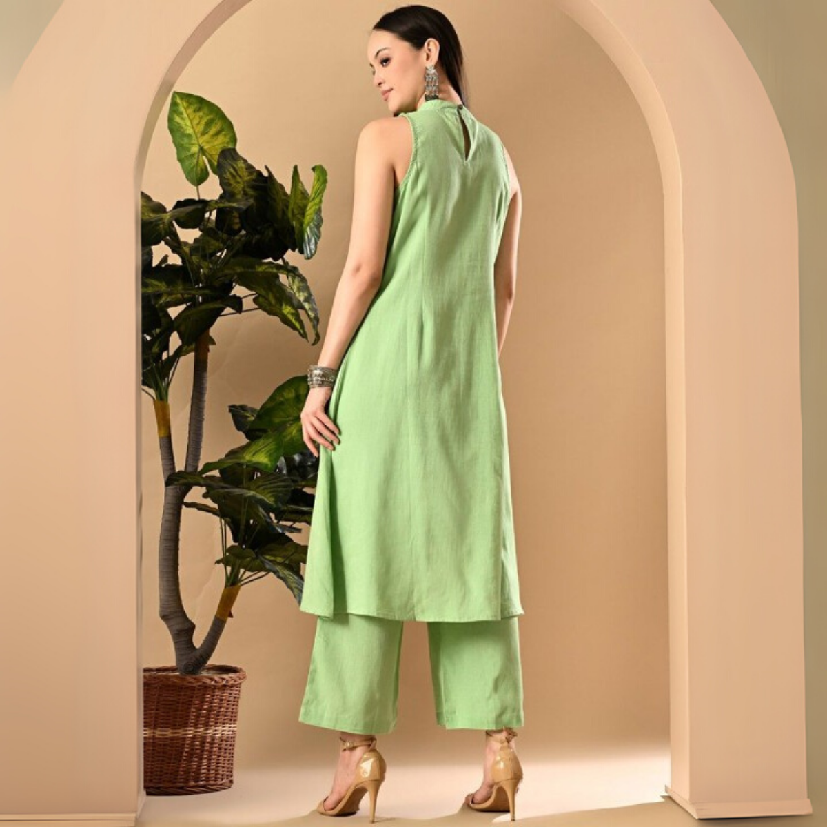 Pack of 3 Kurti Palazzo sets|soft, breathable & ideal for all-day wear | KP-05