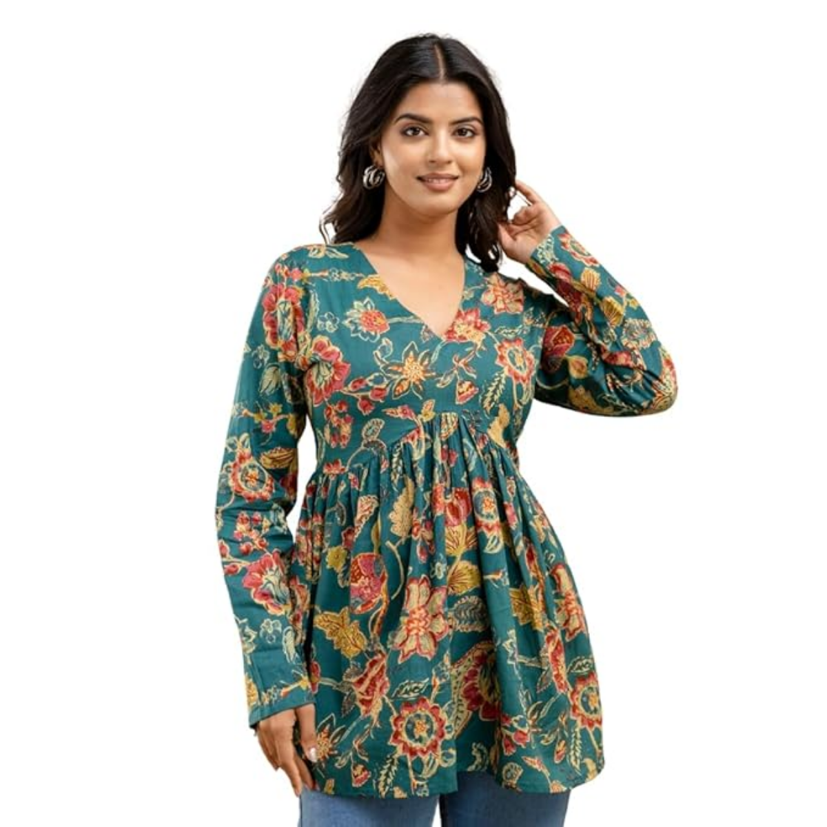 3 Floral Kurtis in one perfect combo | soft, classic, and effortlessly stylish | SC- 10