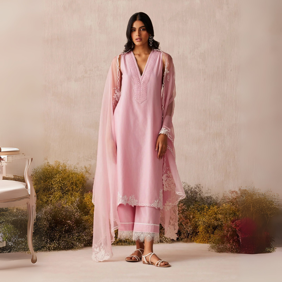 Designer Women’s 3 Piece Kurta Set for Casual & Festive Wear | FW-06