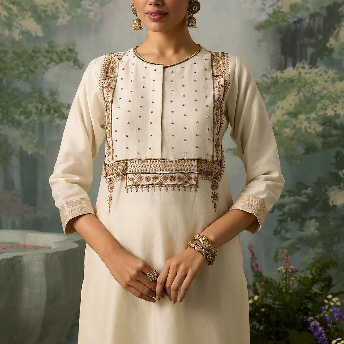 Designer Women’s 3 Piece Kurta Set for Casual & Festive Wear | FW-05