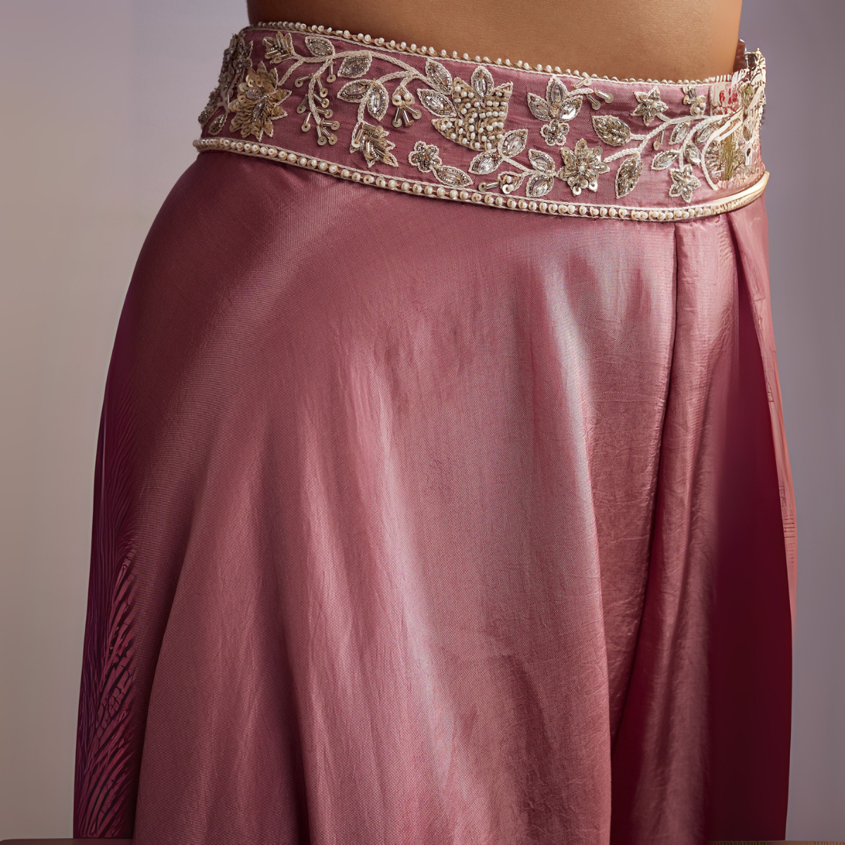 Elegant Indo-Western 3-Piece Combo | Jacket, Shrug, or Dupatta | IW-09
