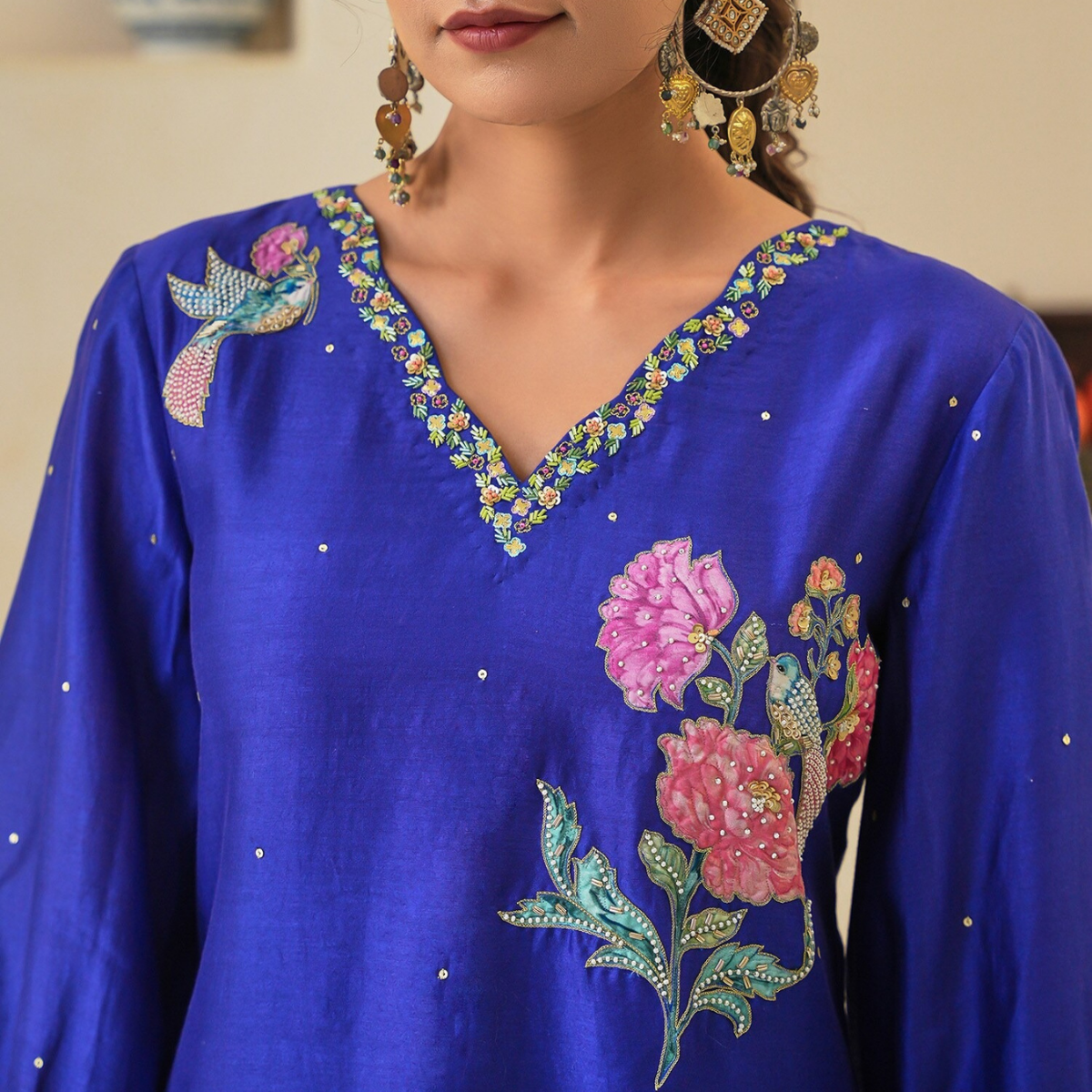 Designer Women’s 3 Piece Kurta Set for Casual & Festive Wear | FW-06