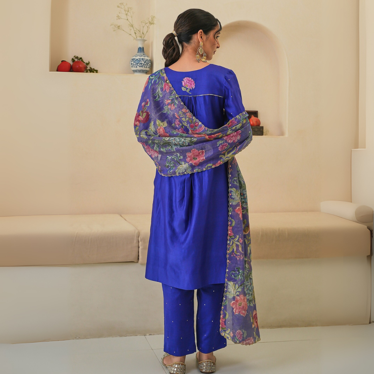 Designer Women’s 3 Piece Kurta Set for Casual & Festive Wear | FW-06