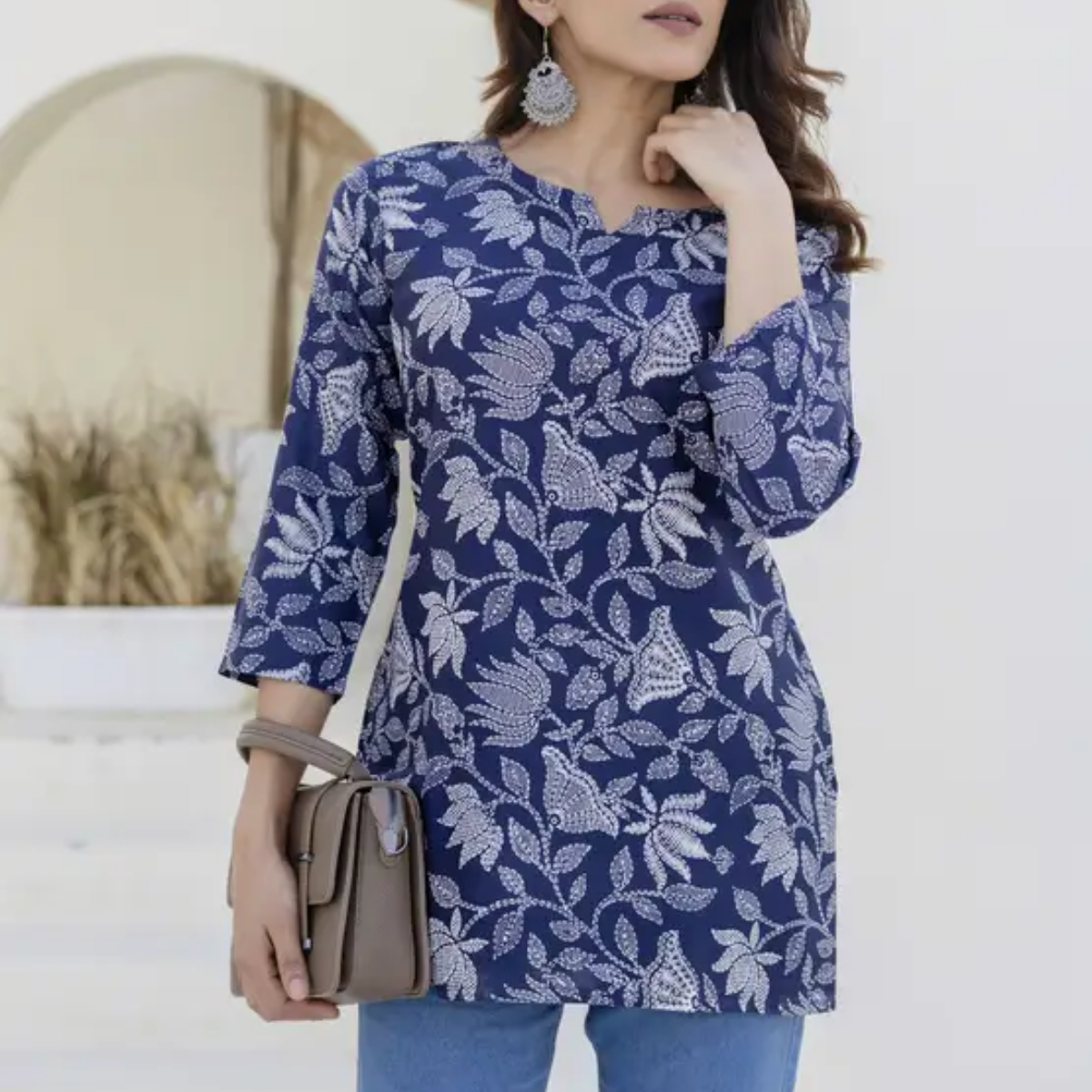 3 Floral Kurtis in one perfect combo | soft, classic, and effortlessly stylish | SC- 06
