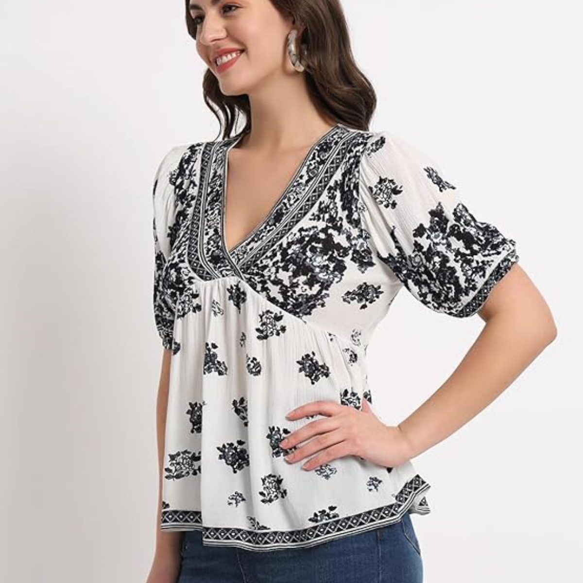 3 Floral Kurtis in one perfect combo | soft, classic, and effortlessly stylish | SC- 07
