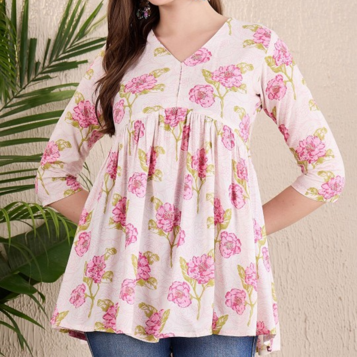 3 Floral Kurtis in one perfect combo | soft, classic, and effortlessly stylish | SC- 08