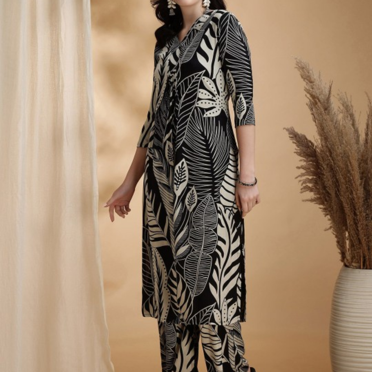 Pack of 3 Kurti Palazzo sets|soft, breathable & ideal for all-day wear | KP-08