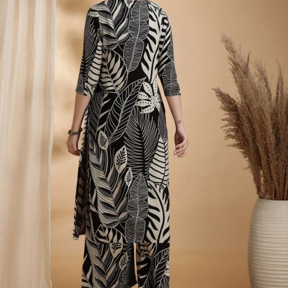 Pack of 3 Kurti Palazzo sets|soft, breathable & ideal for all-day wear | KP-08