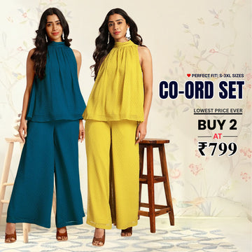 Women’s Co-ord Sets Pack of 2 – Latest Fashion Co-ord Sets on Sale Today | COS-08