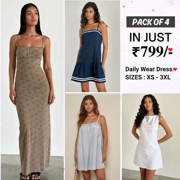 4 Women’s Daily Wear Dress Collection Your Daily Style Solution | DD-08