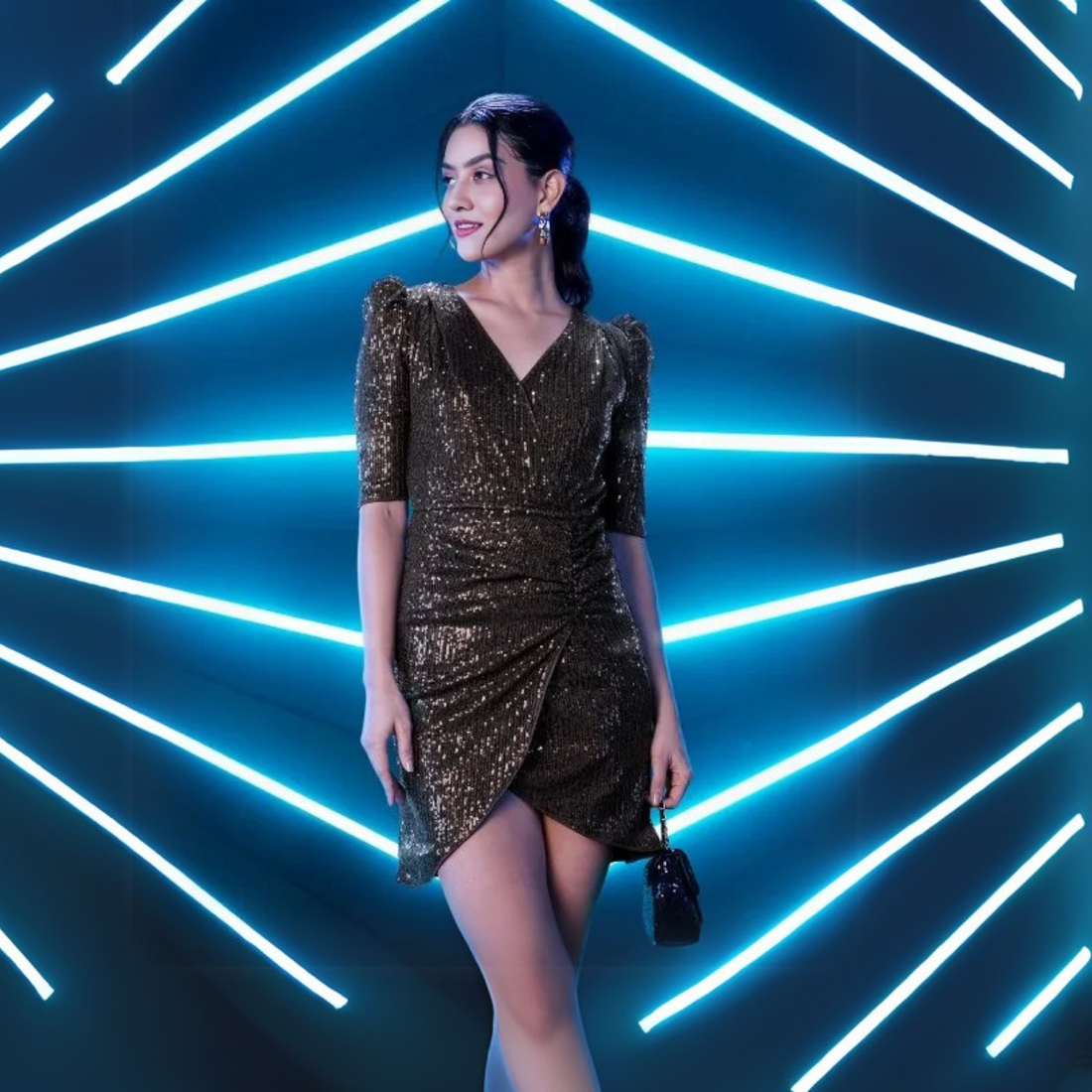 4-Piece Women’s Party Dress Combo Glam Up Every Occasion | PD-07