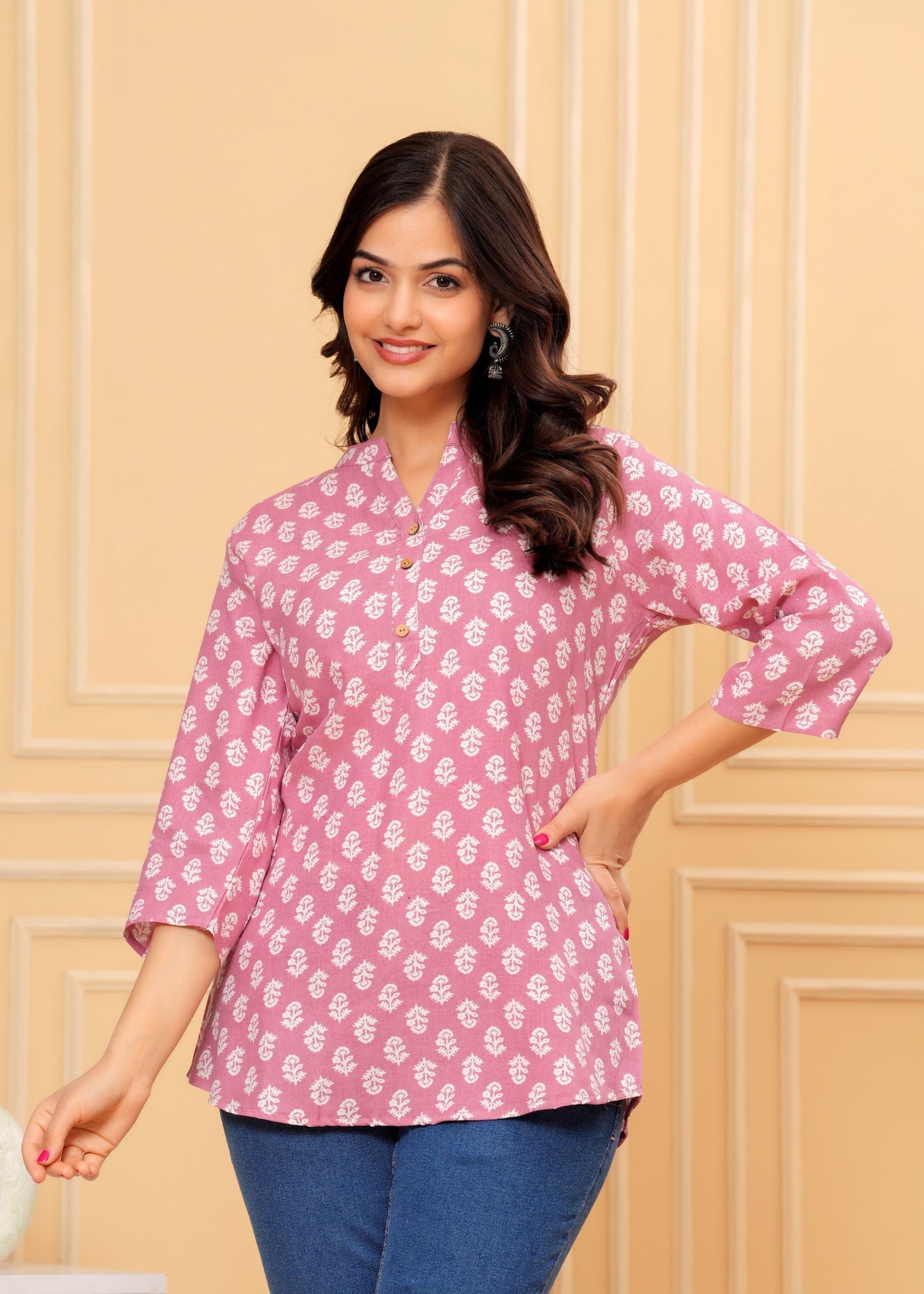 3 Floral Kurtis in one perfect combo |  soft, classic, and effortlessly stylish | SC-01